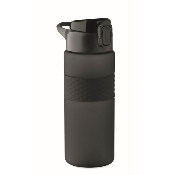 Obrázky: Láhev na pití z RPET 700 ml, černá