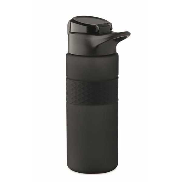 Obrázky: Láhev na pití z RPET 700 ml, černá, Obrázek 3