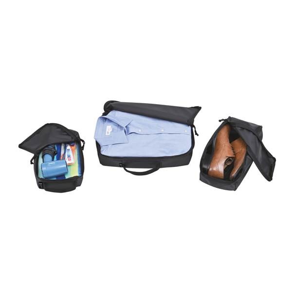 Obrázky: Sada 3ks cest. organiz Renew rPET AWARE, černá, Obrázek 3