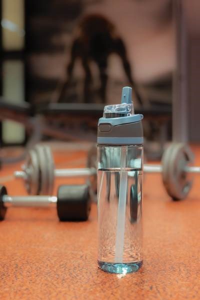 Obrázky: Transparentně modrá Lahev na vodu 800ml z RCS RPET, Obrázek 8