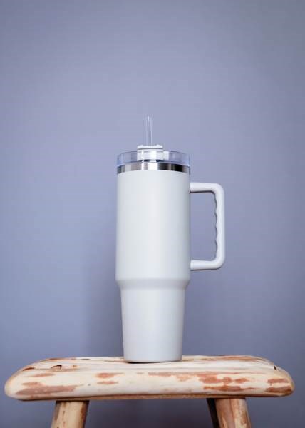 Obrázky: Termohrnek 1200ml, RCS recykl. nerez, bílá, Obrázek 7