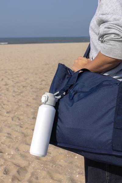 Obrázky: Uzamykatelná nerez sportovní láhev 600ml, bílá, Obrázek 8