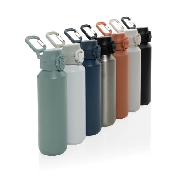 Obrázky: Uzamykatelná nerez sportovní láhev 600ml, oranžová, Obrázek 7