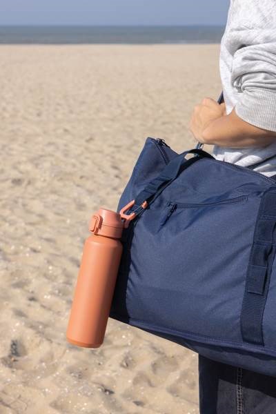 Obrázky: Uzamykatelná nerez sportovní láhev 600ml, oranžová, Obrázek 8