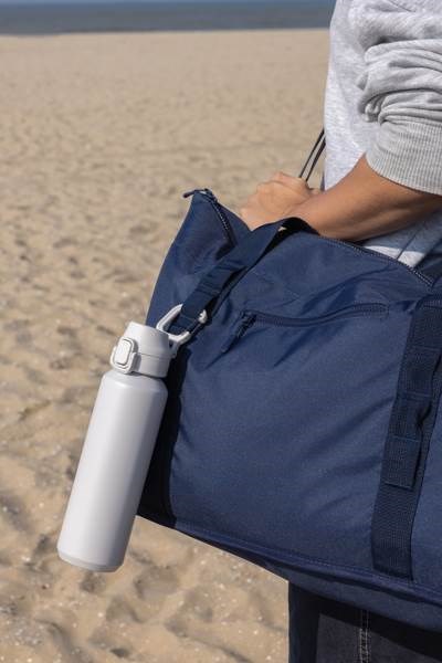 Obrázky: Uzamykatelná nerez sportovní láhev 600ml, béžová, Obrázek 8