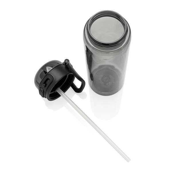 Obrázky: Sportovní láhev na vodu, RPET 800 ml, černá, Obrázek 5