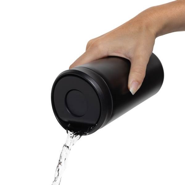 Obrázky: Černý termohrnek 400ml RCS recykl. nerezové oceli, Obrázek 6