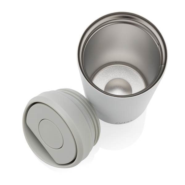 Obrázky: Bílý termohrnek 400ml RCS recykl. nerezové oceli, Obrázek 5