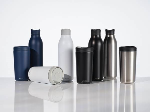 Obrázky: Bílý termohrnek 400ml RCS recykl. nerezové oceli, Obrázek 9