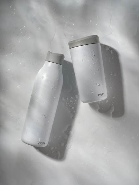 Obrázky: Bílý termohrnek 400ml RCS recykl. nerezové oceli, Obrázek 11