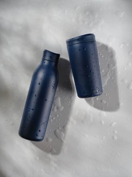 Obrázky: Modrý termohrnek 400ml RCS recykl. nerezové oceli, Obrázek 11