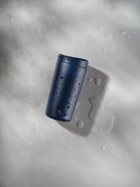 Obrázky: Modrý termohrnek 400ml RCS recykl. nerezové oceli, Obrázek 12