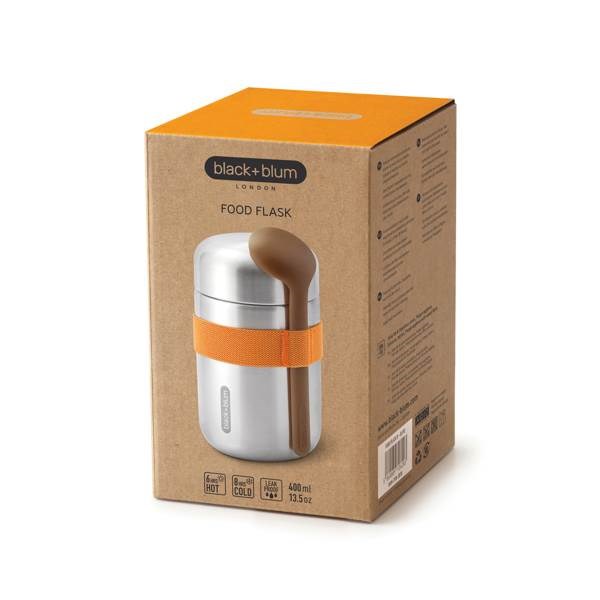 Obrázky: Termonádoba na potraviny 400ml Black+Blum,oranžová, Obrázek 9