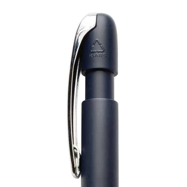 Obrázky: Kuličkové rec. plast. pero/kovový klip, nám. modrá, Obrázek 2