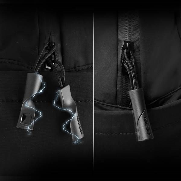 Obrázky: Černý batoh Soft Tote s dvojitým zipem, Obrázek 28