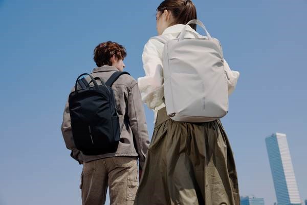 Obrázky: Šedý batoh Soft Tote s dvojitým zipem, Obrázek 14