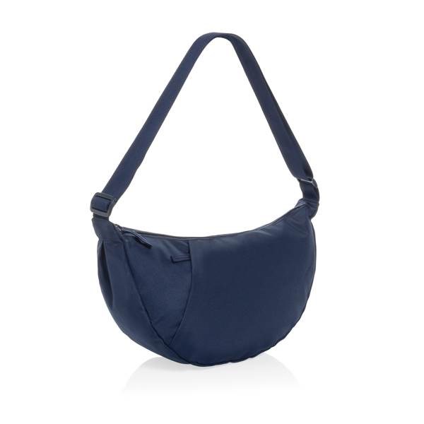 Obrázky: Crossbody XL půlměsíc z RPET AWARE , nám. modrá, Obrázek 2