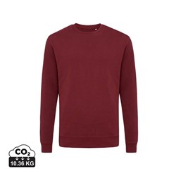 Obrázky: Unisex mikina Zion 340 z rec. bavlny, vínová XXS