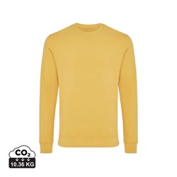 Obrázky: Unisex mikina Zion 340 z rec. bavlny, okr.žlutá XXS