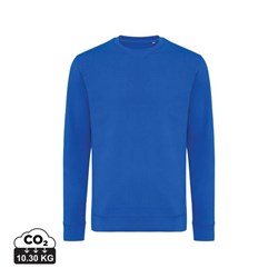 Obrázky: Unisex mikina Zion 340 z rec. bavlny, kr. modrá XXS