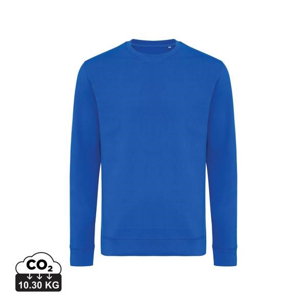 Obrázky: Unisex mikina Zion 340 z rec. bavlny, kr. modrá XXS