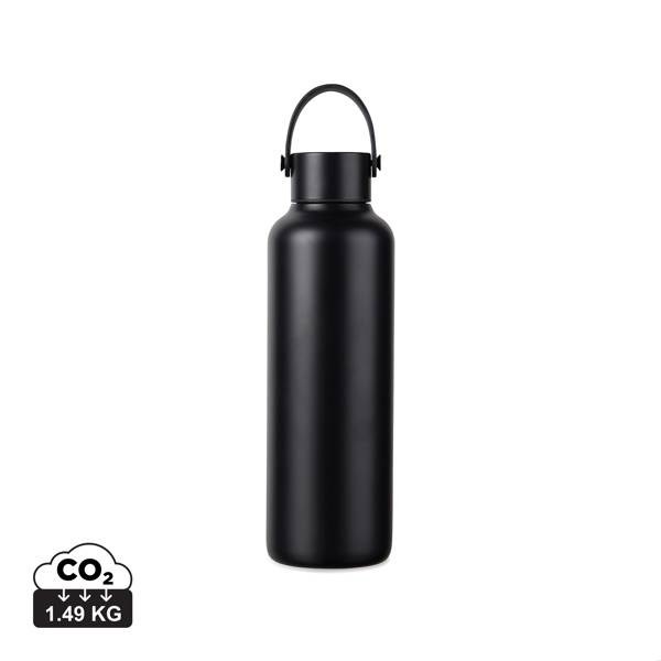Obrázky: Termoska 600 ml z RCS recykl. oceli, černá, Obrázek 8
