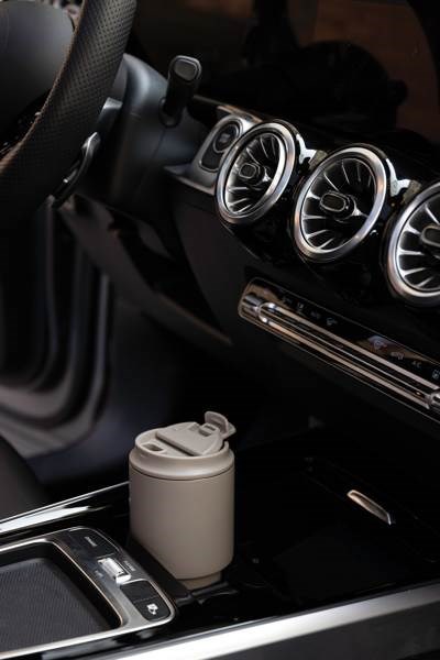 Obrázky: Termohrnek 350 ml recykl. nerez, béžová, Obrázek 10