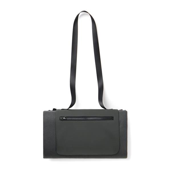 Obrázky: Zelená pikniková deka s dlouhým popruhem