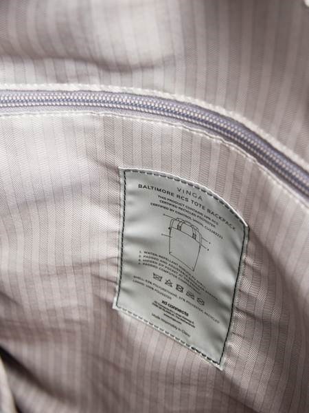 Obrázky: Taška/batoh VINGA z RCS, nastav. popruhy, černá, Obrázek 6