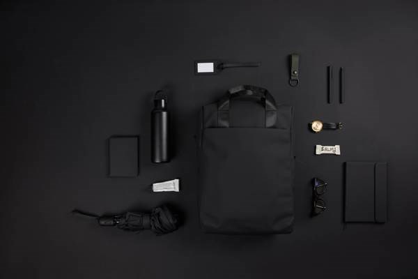 Obrázky: Taška/batoh VINGA z RCS, nastav. popruhy, černá, Obrázek 8