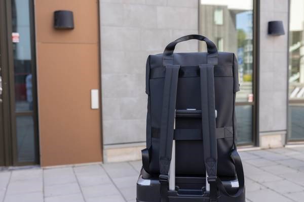 Obrázky: Taška/batoh VINGA z RCS, nastav. popruhy, černá, Obrázek 12