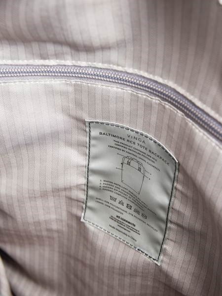 Obrázky: Taška/batoh VINGA z RCS, nastav. popruhy, zelená, Obrázek 6