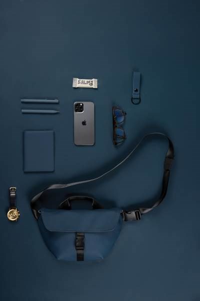 Obrázky: Taška přes rameno VINGA Baltimore z RCS, modrá, Obrázek 3