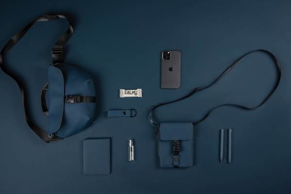 Obrázky: Taška přes rameno VINGA Baltimore z RCS, modrá, Obrázek 5