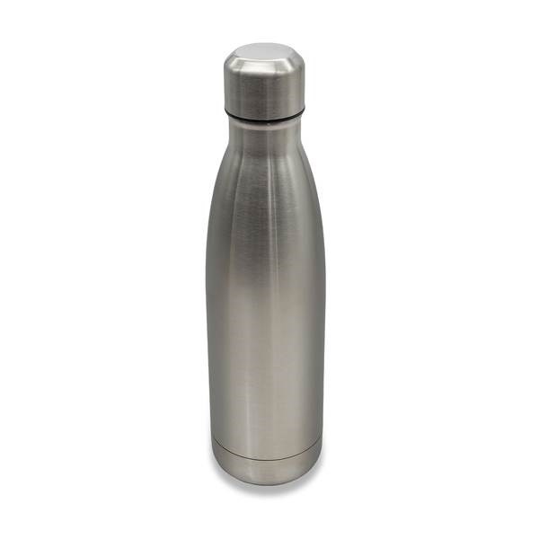 Obrázky: Stříbrná termoska 500 ml, nerez ocel