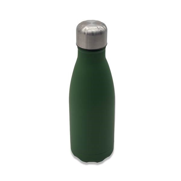 Obrázky: Tm.zelená pogum. láhev 500ml z nerez. oceli 500 ml, Obrázek 2