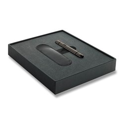 Obrázky: KP LAMY pico ruthenium PVD set+černé kož. pouzdro