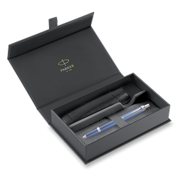 Obrázky: KP PARKER IM Writing Rituals Blue CT+ černé pouzdro