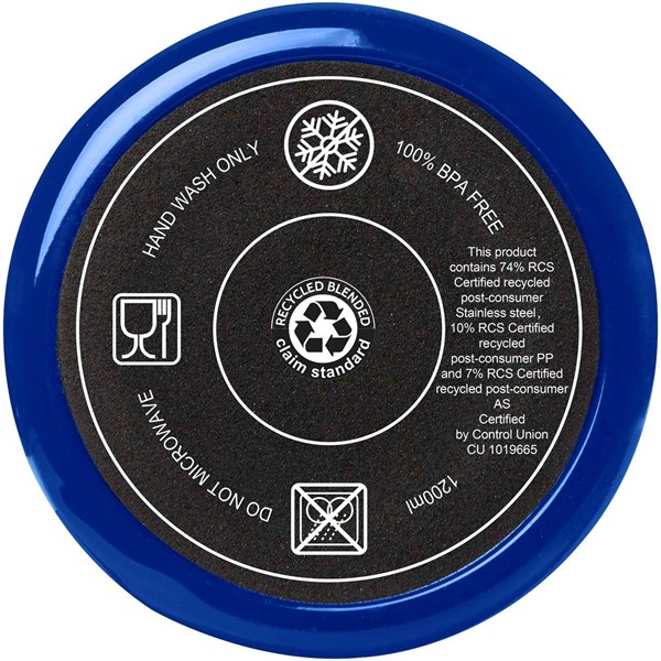 Obrázky: Termohrnek 1200ml RCS hrnek s brčkem, král. modrá, Obrázek 4