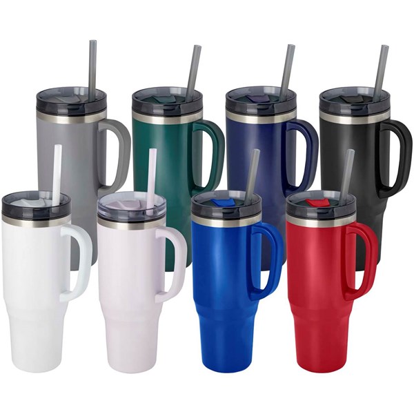 Obrázky: Termohrnek 1200ml RCS hrnek s brčkem, král. modrá, Obrázek 7