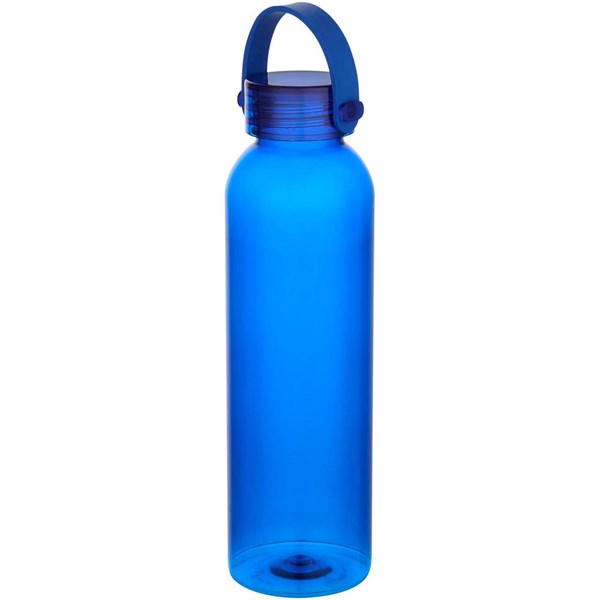 Obrázky: Láhev 630ml-rec. plast, silik. ucho, tr. kr. modrá