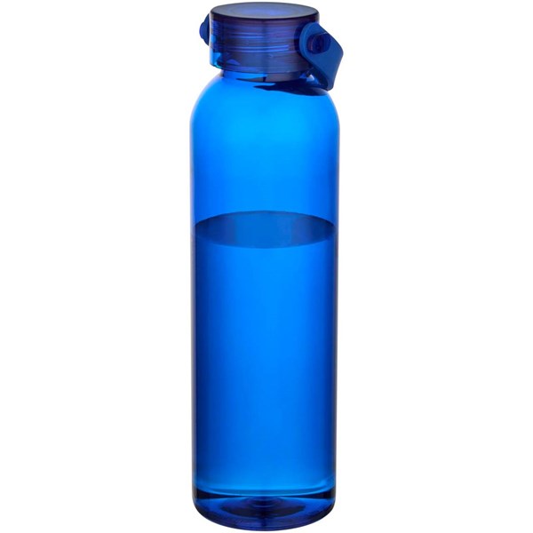 Obrázky: Láhev 630ml-rec. plast, silik. ucho, tr. kr. modrá, Obrázek 2