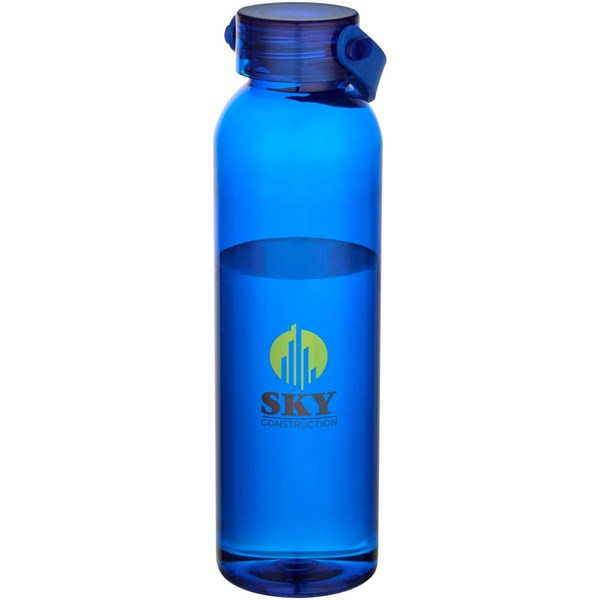 Obrázky: Láhev 630ml-rec. plast, silik. ucho, tr. kr. modrá, Obrázek 5