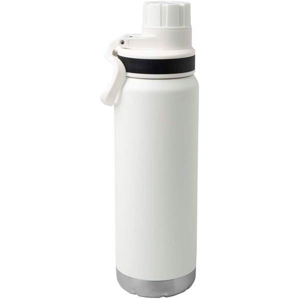 Obrázky: Nerez láhev na vodu 700ml, vakuov. izol., bílá, Obrázek 2