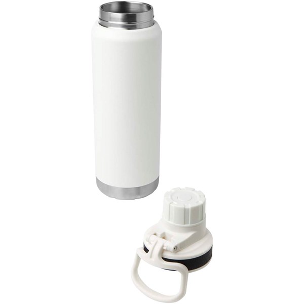 Obrázky: Nerez láhev na vodu 700ml, vakuov. izol., bílá, Obrázek 3