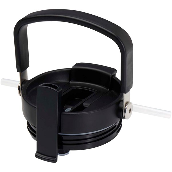 Obrázky: Izolovaný nerezový hrnek 900ml, černá, Obrázek 3