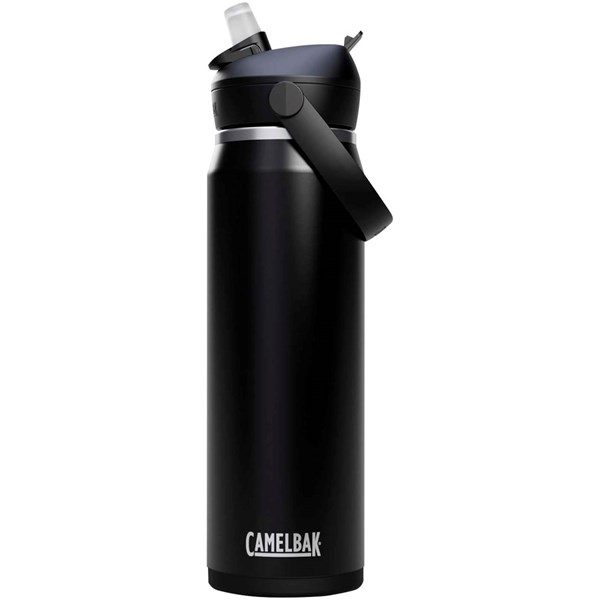Obrázky: Černá 750ml nerez láhev Camelbak-výklopné brčko