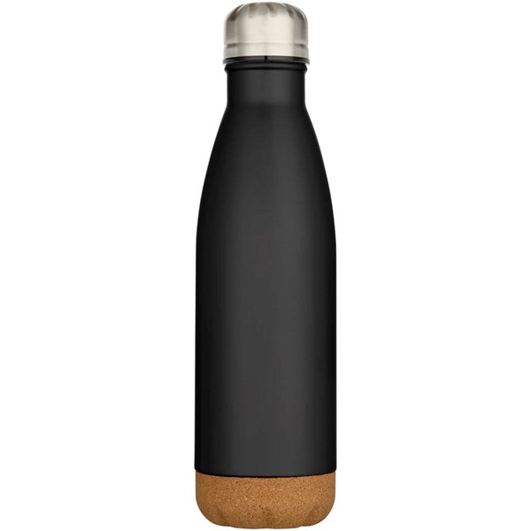 Obrázky: Černá dvoustěnná izolovaná nerezová láhev 500 ml, Obrázek 3