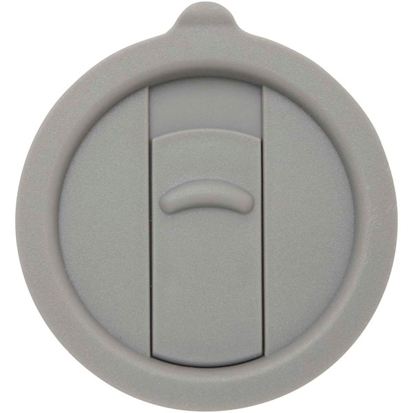 Obrázky: Šedý keramický hrnek 450 ml s plastovým víkem, Obrázek 3