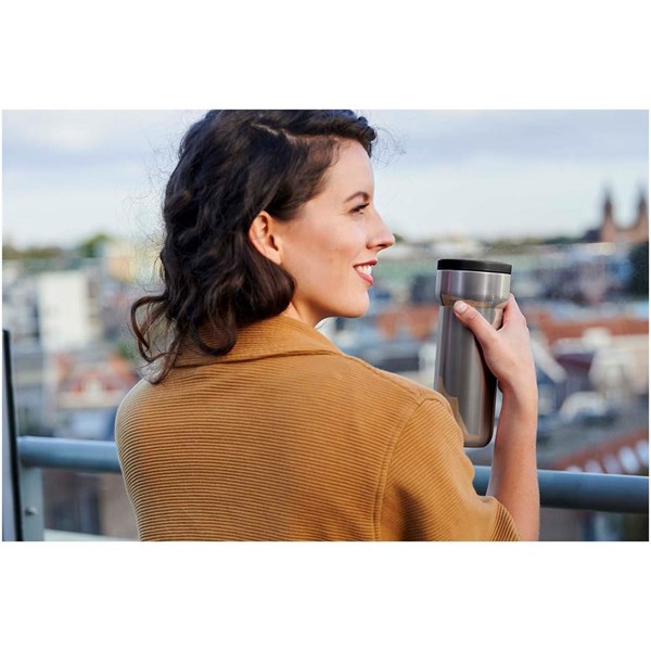 Obrázky: Nerez 375ml termohrnek, zelené víčko, Obrázek 4